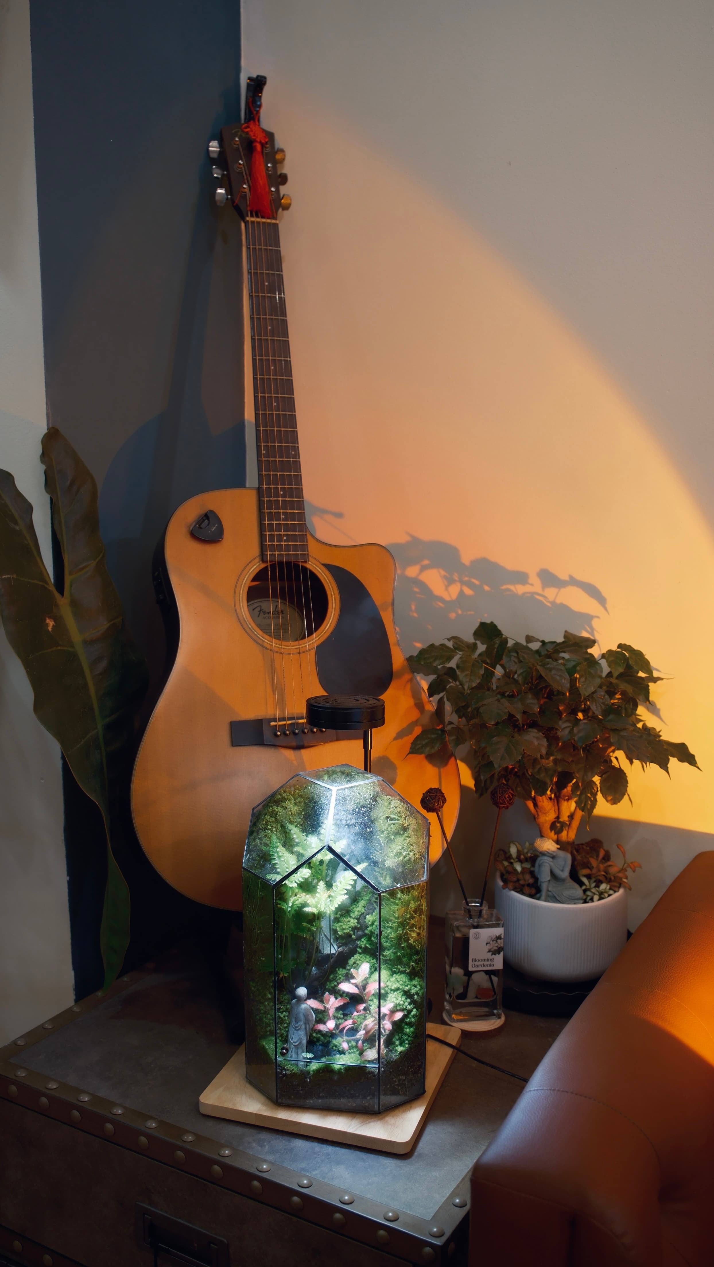 Studio Decor and Guitar